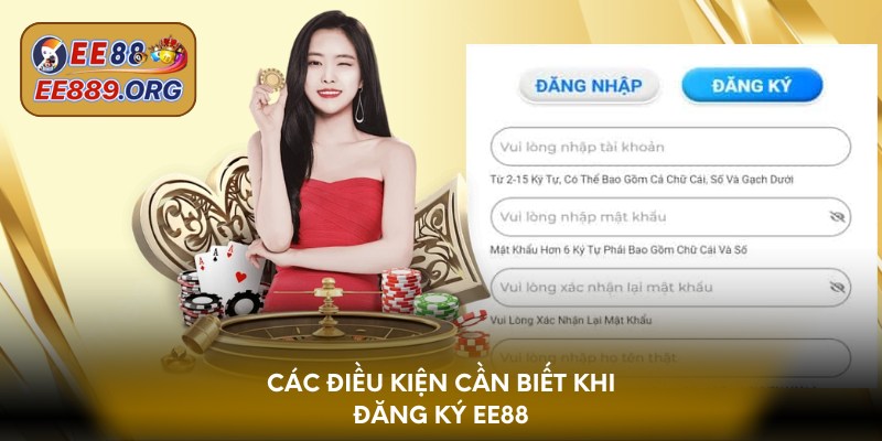 Các điều kiện cần biết khi đăng ký EE88