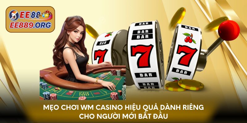 Mẹo chơi WM Casino hiệu quả dành riêng cho người mới bắt đầu