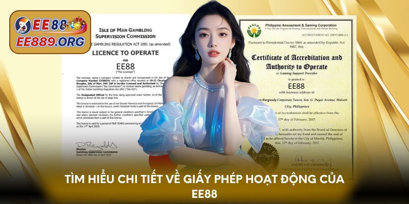 Tìm hiểu chi tiết về giấy phép hoạt động của EE88